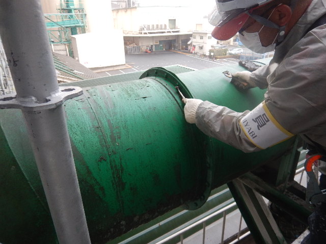 東灘区工場機械ケレン・清掃