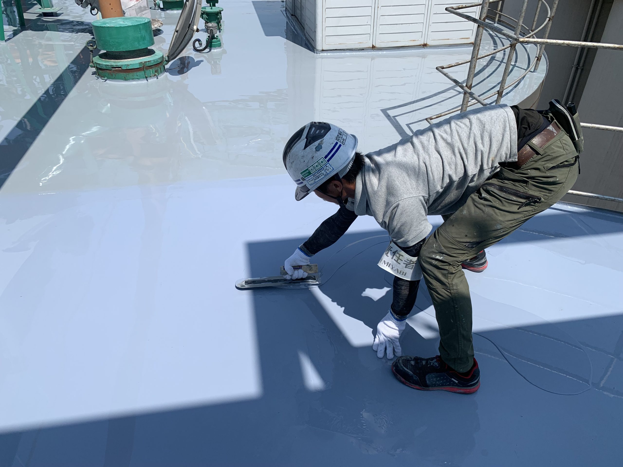 東灘区倉庫施設屋上防水