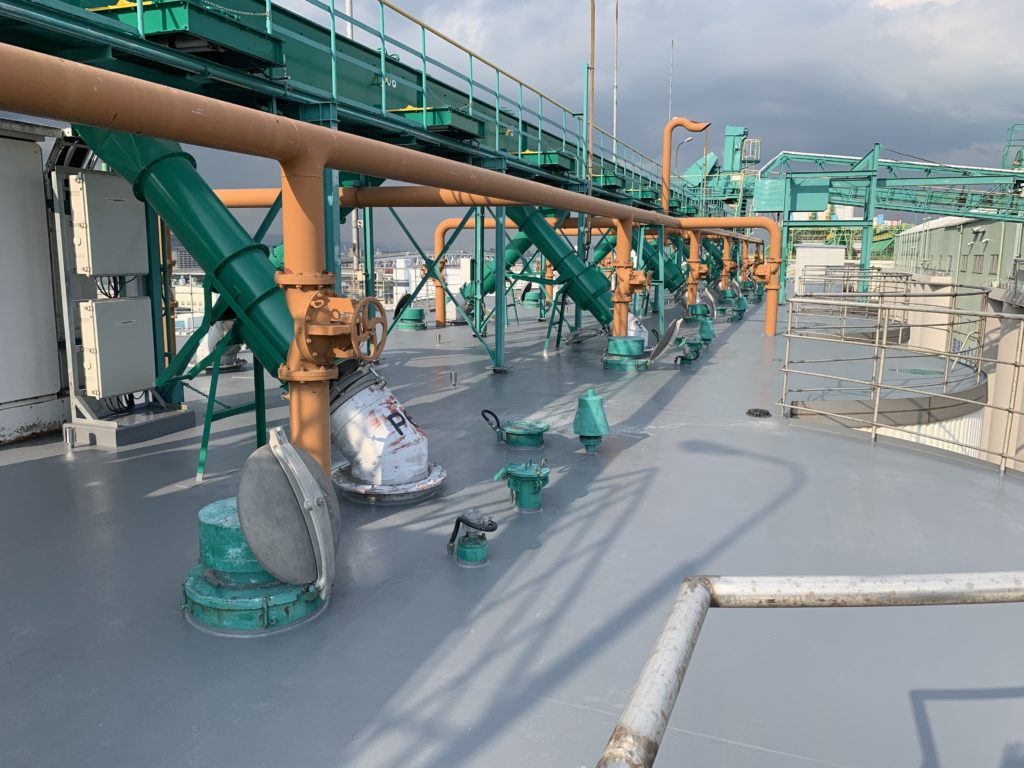 東灘区倉庫施設（塗膜防水補修）