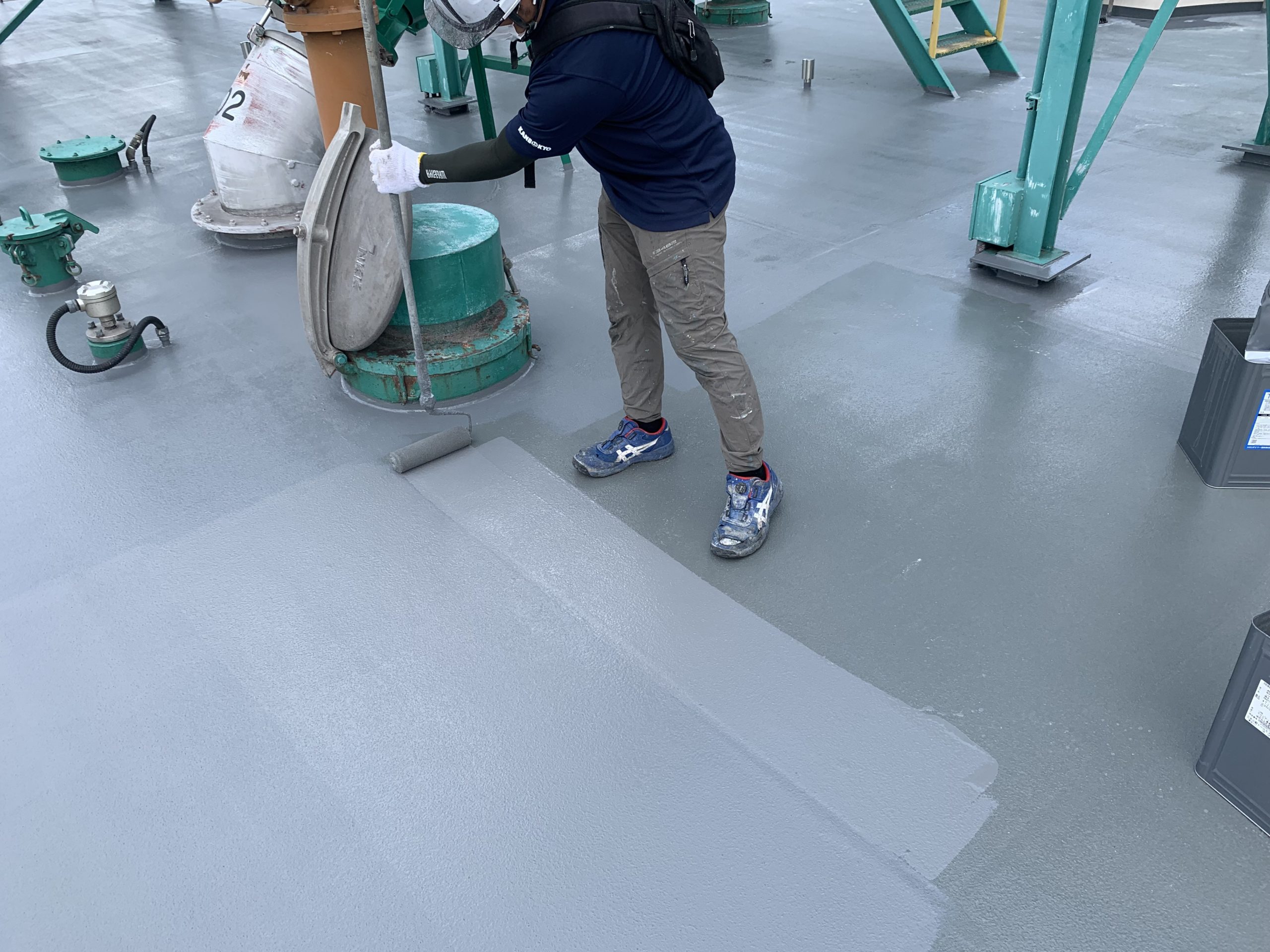 東灘区倉庫施設屋上防水