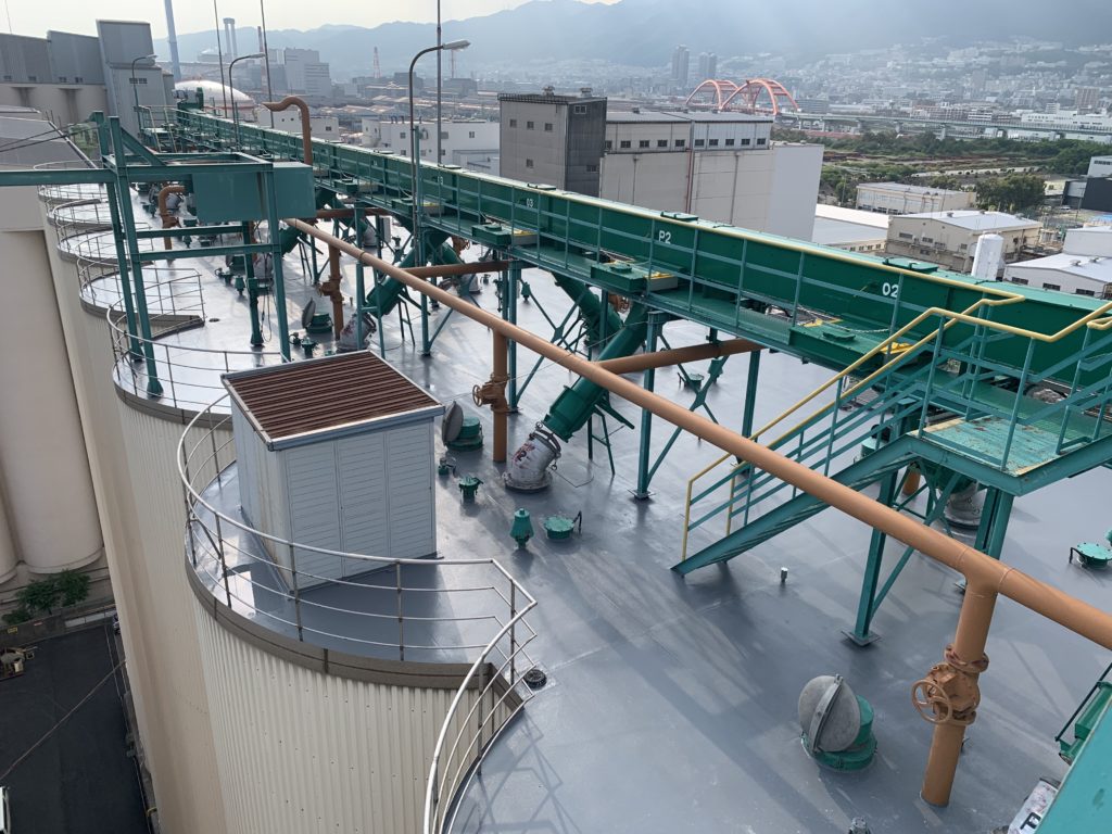 東灘区倉庫施設（塗膜防水補修）