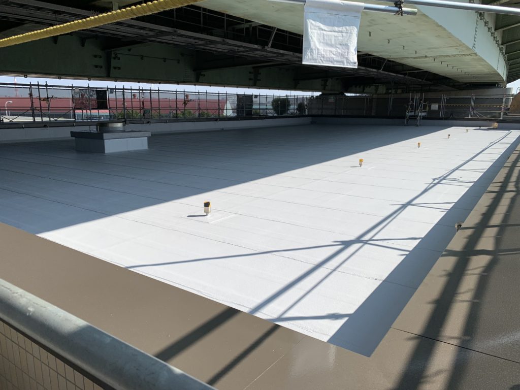 施工実績|屋上防水工事|泉大津市受電所施設
