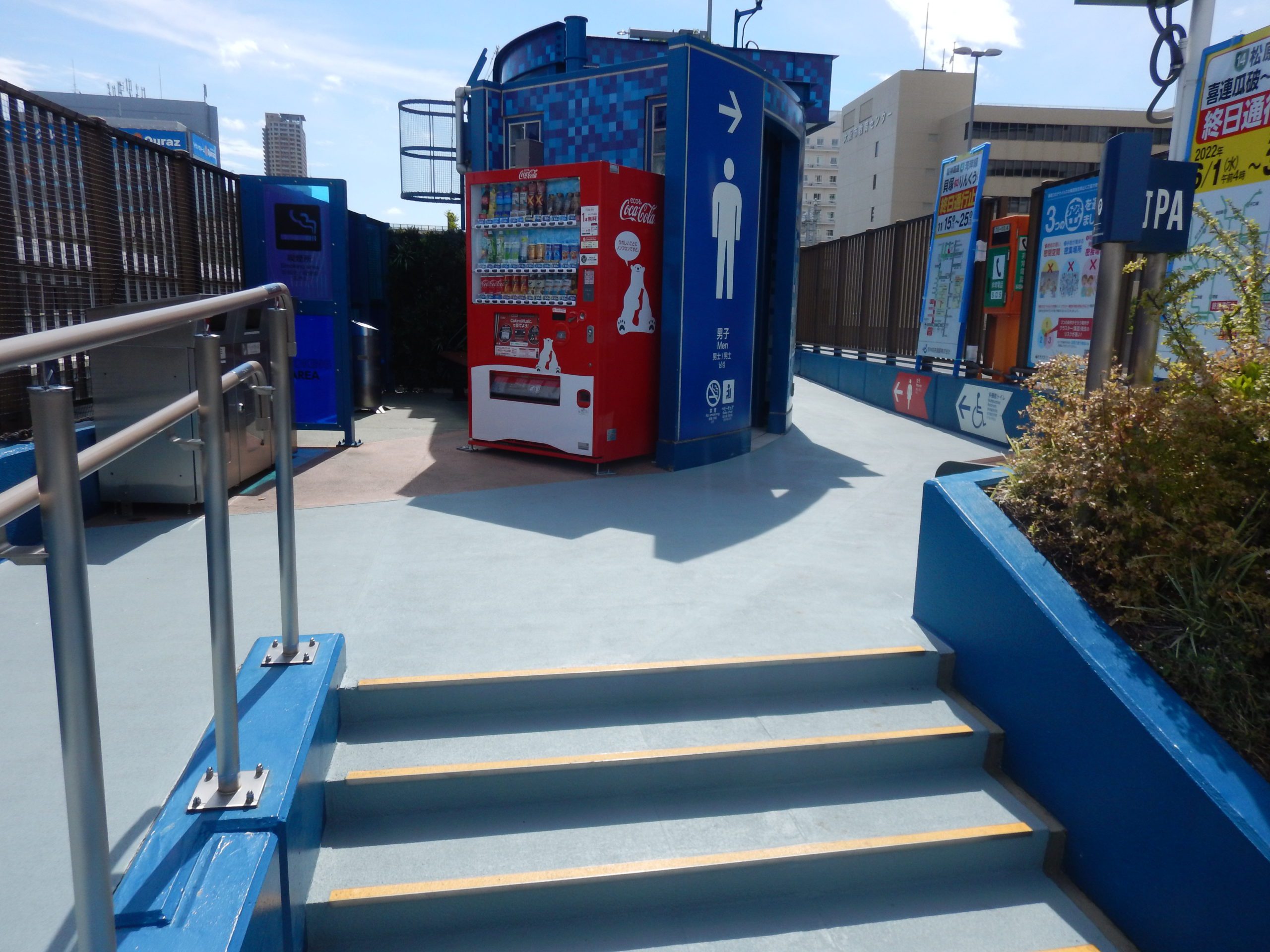 施工実績写真｜大阪市港区パーキングエリア｜塗床補修工事