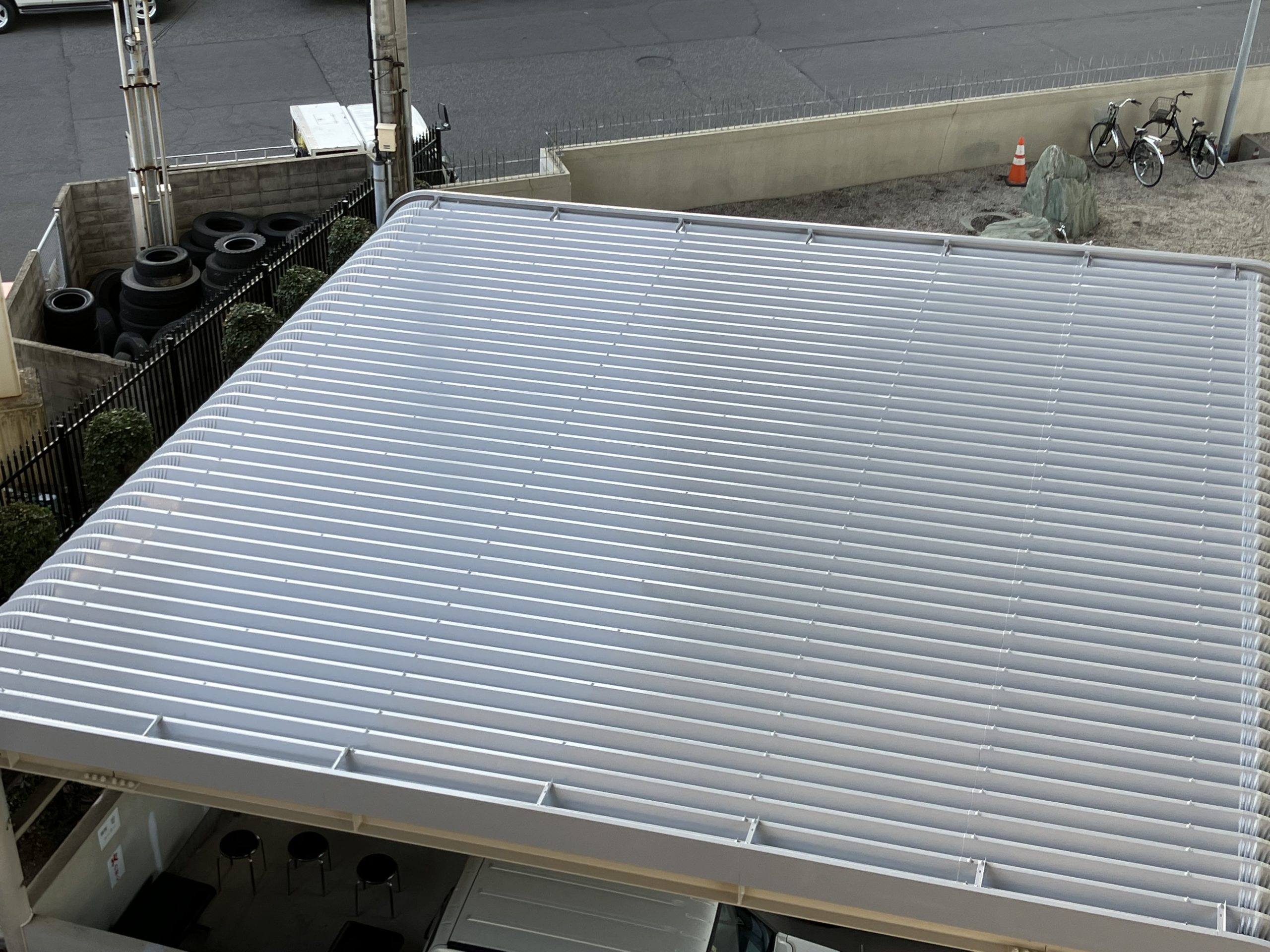 施工実績写真｜泉大津市車庫施設②｜その他