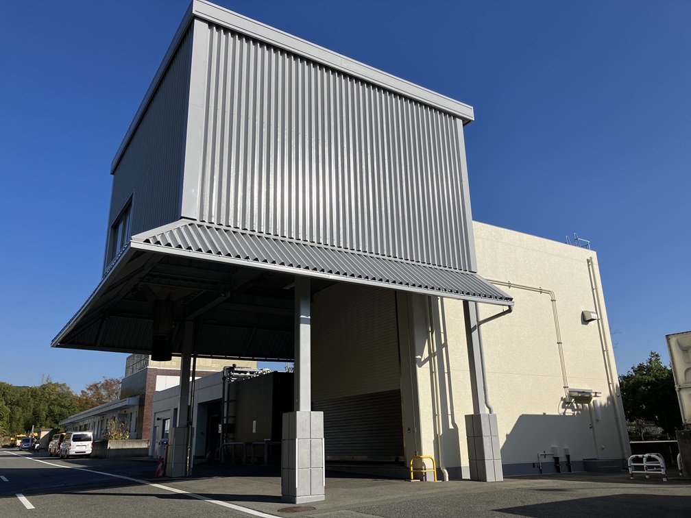 施工実績写真｜神戸市西区倉庫施設｜外壁塗装工事