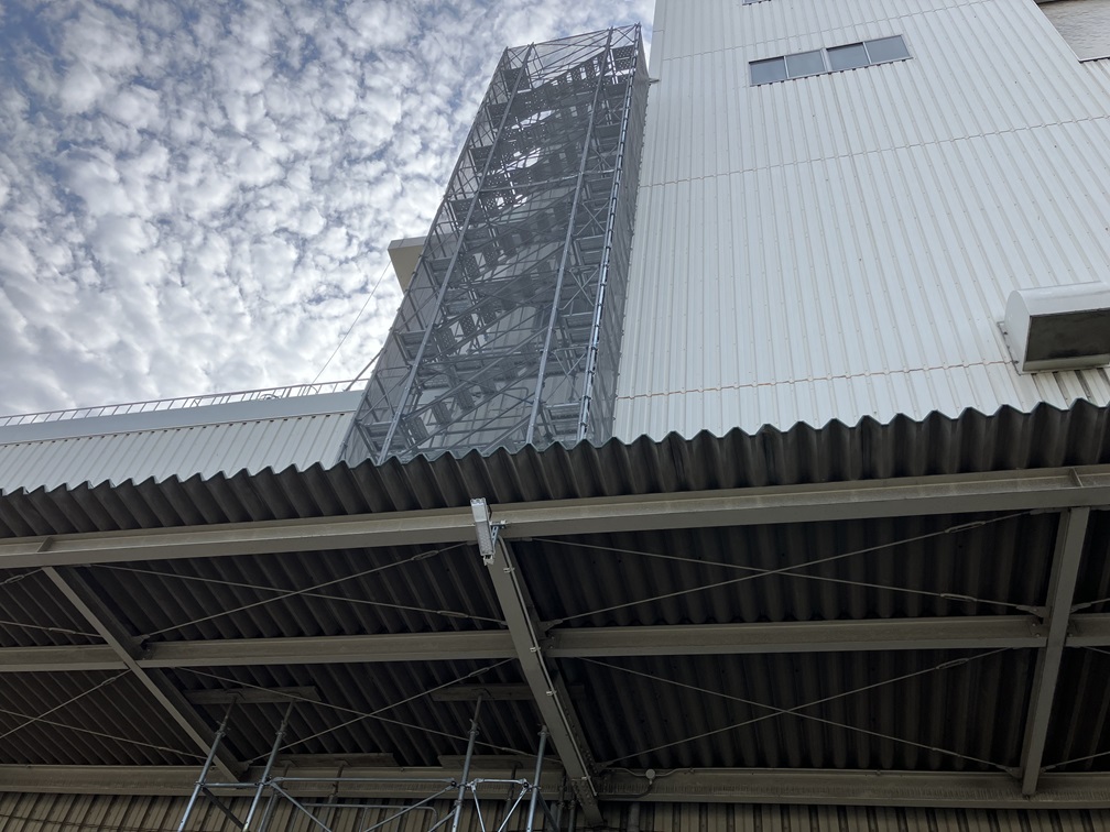 ブログ写真｜東灘区某工場｜仮設足場