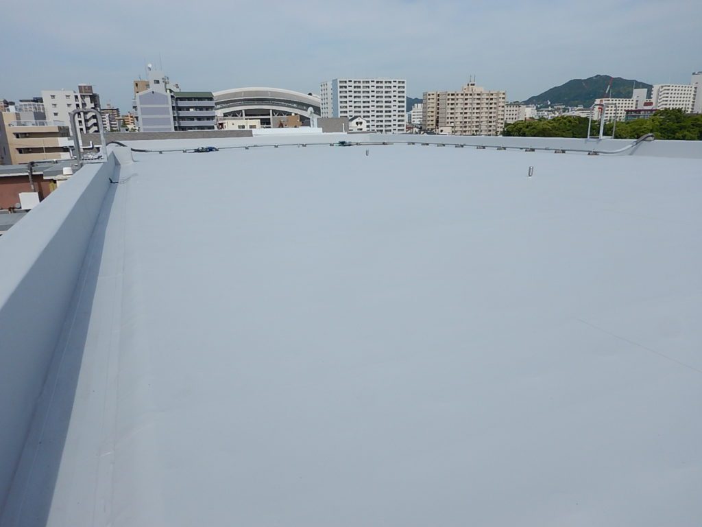 施工実績写真｜神戸市兵庫区労働会館①｜屋上防水