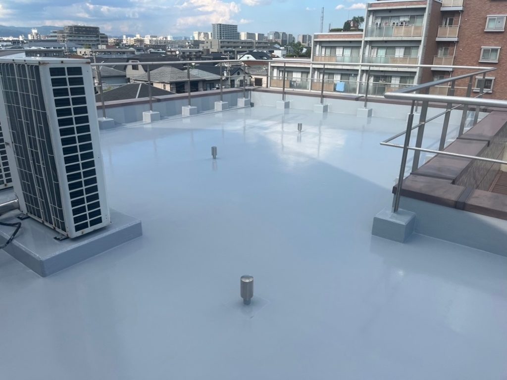 施工実績写真｜尼崎市社員寮｜屋上防水